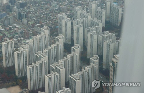 서울 지역 아파트[연합뉴스 자료사진]